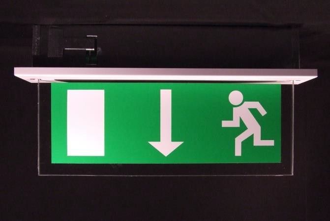 PRS-6PLED kijáratmutató lámpa